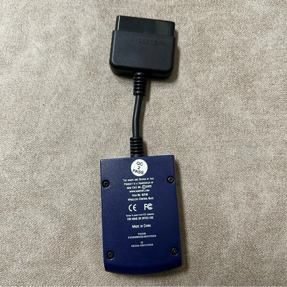 Mad Catz Wireless MicroCon Controller Receiver Dongle for PS2